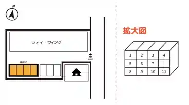 特P 《機械式》冨岡第一立体駐車場の図面