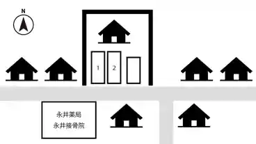 特P 那加東那加町38付近駐車場の図面