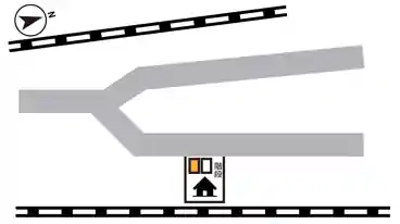 特P 《軽自動車》旭町2-9-58駐車場の図面