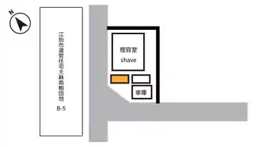 特P 大麻泉町3-47駐車場の図面