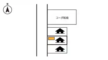 特P 大森北3-22-20駐車場の図面