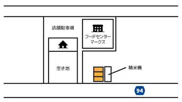 特P 田尻1424付近駐車場の図面