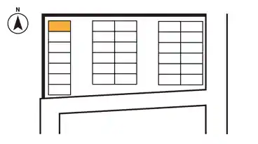 特P 【チケットパーキング区画内】ごめんねパーク秋津NO.1の図面