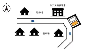 特P 箱根町湯本474駐車場の図面