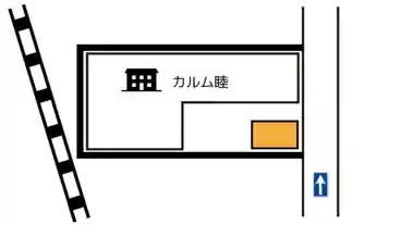 特P 《軽・コンパクト》一ノ宮1-22-5駐車場の図面