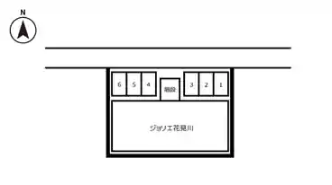 特P ジョリエ花見川駐車場の図面