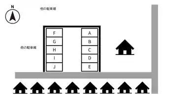 特P 大成町1-20駐車場【H】の図面
