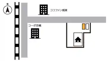 特P 鴫野西2-3-16駐車場の図面