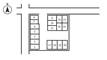 特P 三扇パーキングの図面