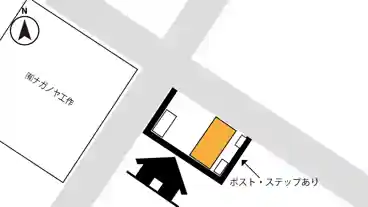 特P 高丘西1-17-30駐車場の図面