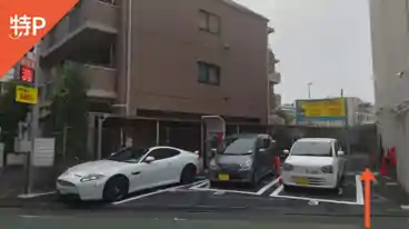 特P 《バイク専用》SANパーク新宿新小川町3 駐車場の全体