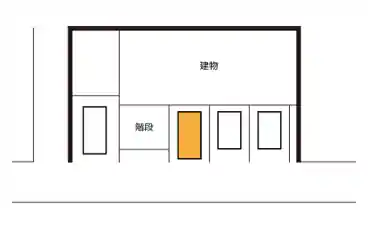 特P 【屋根有】朝日町1-22-30駐車場の図面