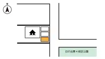 特P 桜園町55-4駐車場の図面