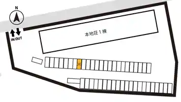 特P 【341番】本地荘駐車場の図面