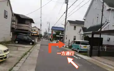 特P 赤坂町6-45-4駐車場の図面