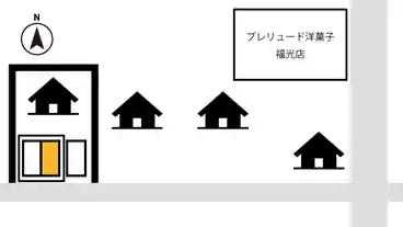 特P 【中型車まで】福光南町16-4駐車場の図面