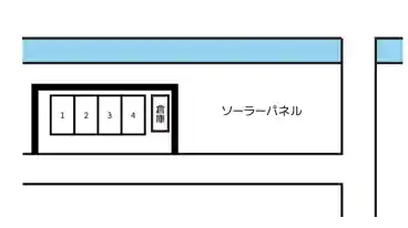 特P 高磯247-13付近駐車場の図面