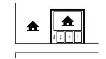 特P 【2番】西富442-2駐車場の図面