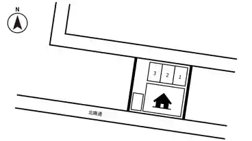 特P 花川北五条２丁目１５番地駐車場の図面