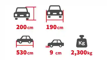 特P エトレとよなか地下駐車場の車室