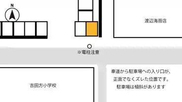 特P 《コンパクト・軽専用》吉川町100-3駐車場の図面