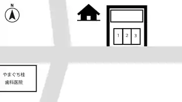 特P 沓谷4-9-44駐車場の図面