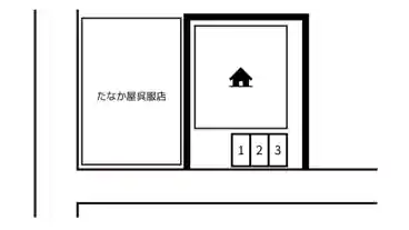 特P 《バイク専用》氷川台4-57-6駐車場の図面