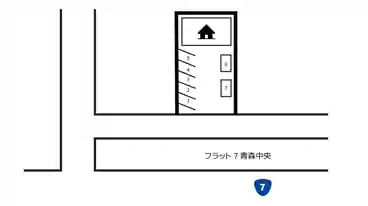 特P 大字八ツ役字矢作75-7駐車場の図面