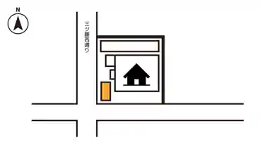 特P 《バイク専用》三ツ藤1-60-9駐車場の図面