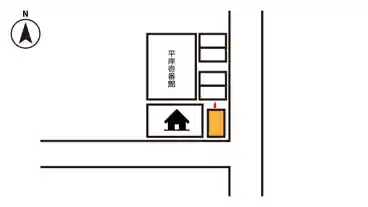 特P 平岸3条10丁目5-16駐車場の図面