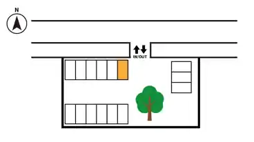 特P 【チケットパーキング区画内】ECOパーク府中日新町1の図面