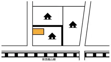 特P 嵐山樋ノ上町9-18駐車場の図面