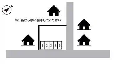 特P 須天町2-138駐車場の図面