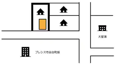 特P 市谷台町21-3駐車場の図面