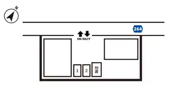 特P 大行寺393駐車場の図面