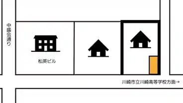 特P 《軽・コンパクト》中島3-5-9駐車場の図面