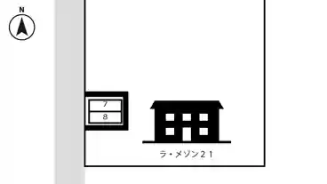 特P 羽根井町93-5駐車場の図面