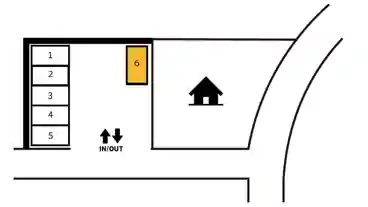 特P 【6番】南区霞町23付近駐車場の図面