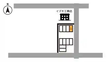 特P 吉田6-6-33駐車場の図面