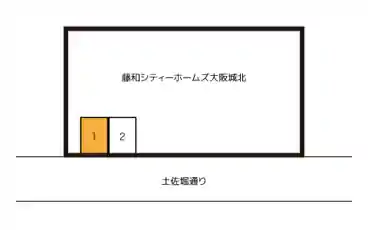 特P 片町1-9-37駐車場の図面