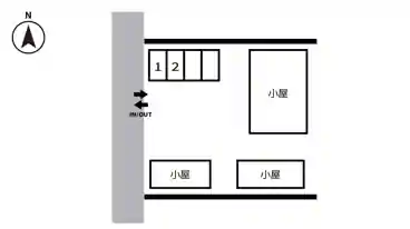 特P 七日市町ヌー23駐車場の図面