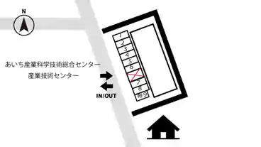 特P 一ツ木町2ｰ7-31駐車場の図面