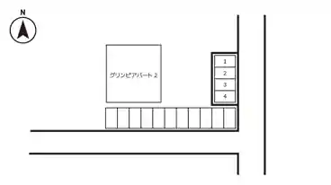 特P 塚野目1-10-20駐車場の図面