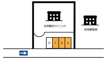 特P 《平日深夜早朝》和上町6-6駐車場の図面