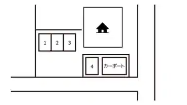 特P 緑が丘9-12駐車場の図面