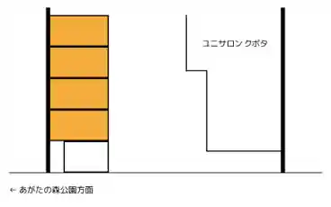 特P 《終日》県1-2-11駐車場の図面