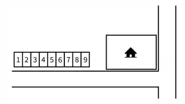 特P 多肥上町1568-1付近駐車場の図面