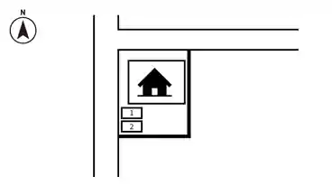 特P 荻杼町303-5駐車場の図面