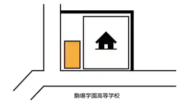 特P 代沢1-4-7駐車場の図面