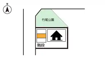 特P 福間南1-6-10駐車場の図面